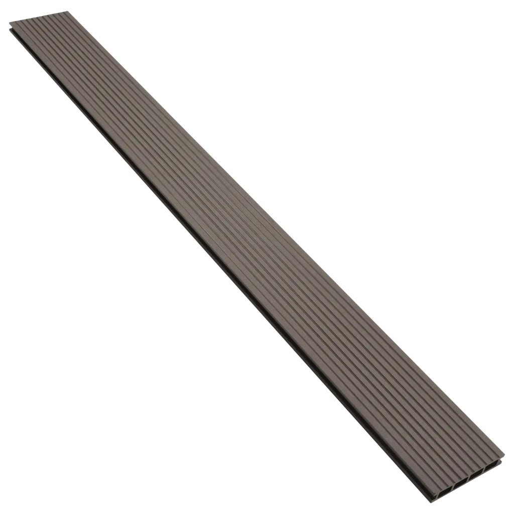 Pavimento da Deck 64 pcs Marrone Scuro WPC