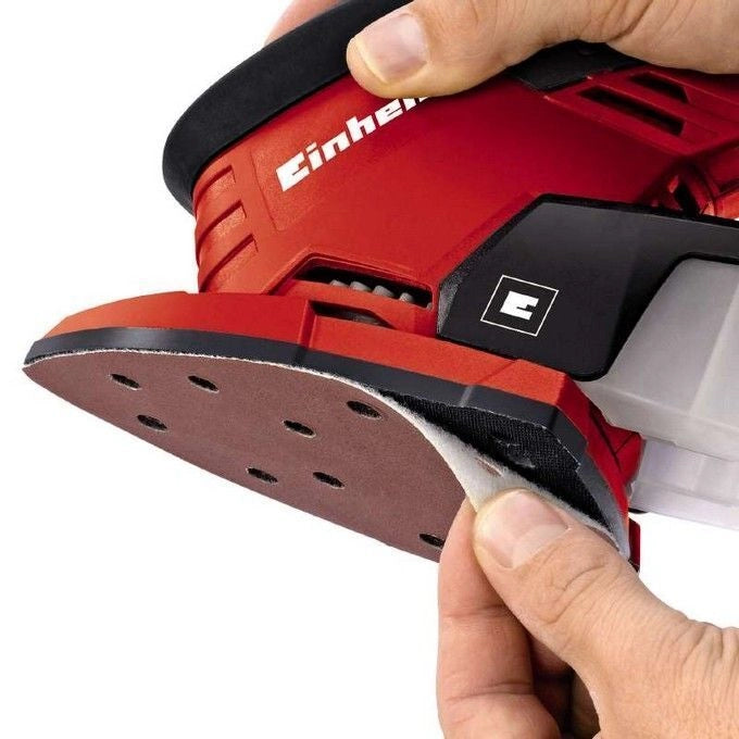 Einhell RT-OS 13 Levigatrice a Delta 130W 12000 OPM 93x105 mm con Raccoglipolvere