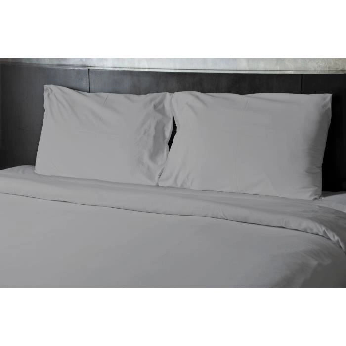 Lenzuolo sopra - HOME LINGE PASSION - 180 x 290 cm - 1 persona - Grigio chiaro