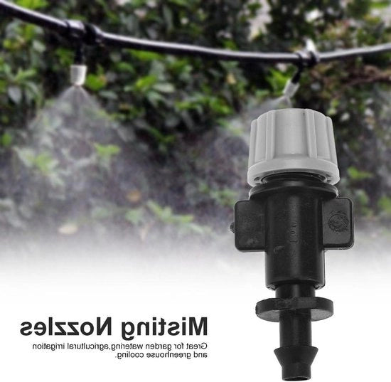 Set di 50 pezzi di Vernevatore a Microflusso per Irrigazione a Goccia del Giardino Sistema di Irrigazione a Goccia per Giardino.