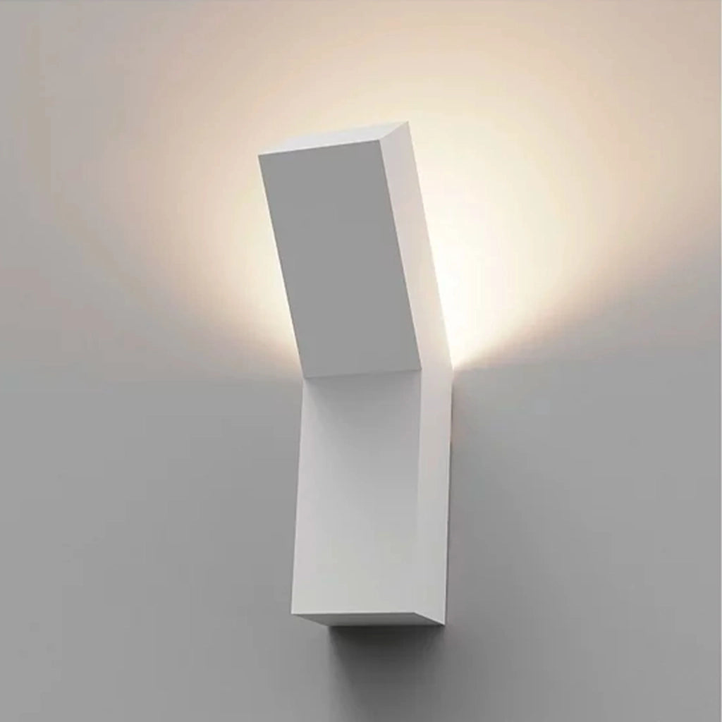 *STOCK* Portafaretto In Gesso Ceramico a muro 135x300mm 40W G9 IP20
