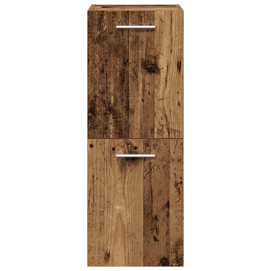 Set Mobili da Bagno 5 pz Legno Antico in Legno Multistrato 3328919