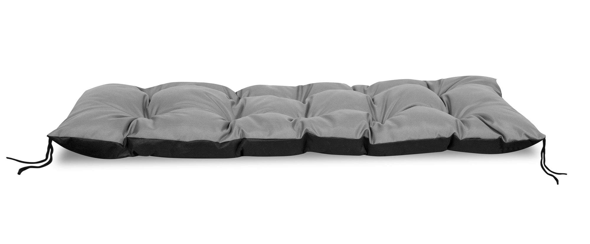 AIO FACTORY Cuscino da giardino impermeabile grigio 120x40 cm per panca in pallet