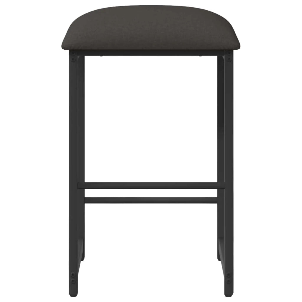 Sgabello da bar Grigio Scuro 40 x 32 x 74 cm 8006219