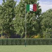 Asta e Bandiera Italia 6,08 m Alluminio 3147097