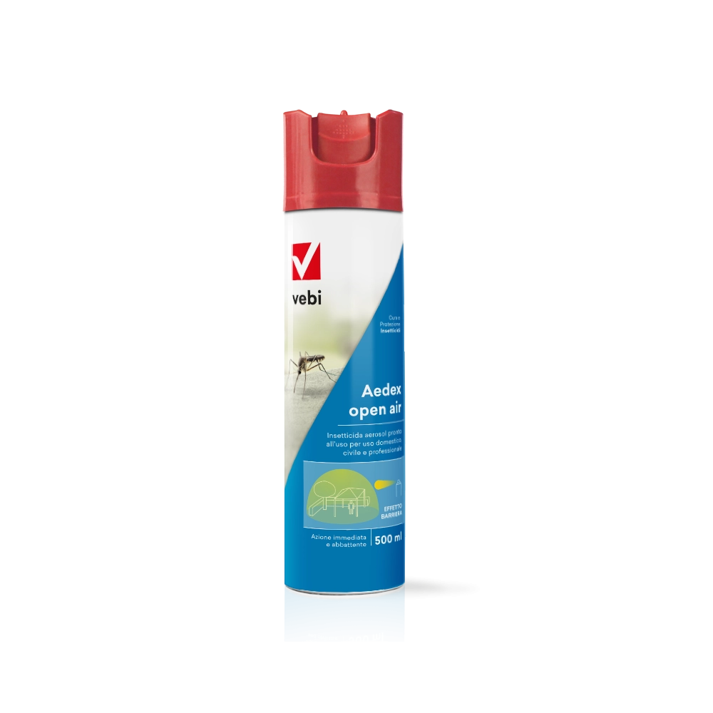 Vebi aedex open air 500ml insetticida per zanzare