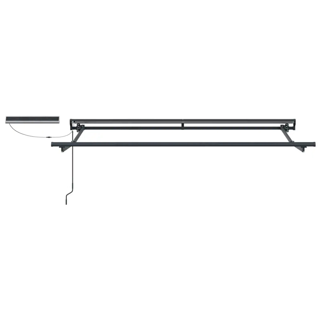 Tettuccio Elettrico Retrattile Blu, Bianco, Antracite 3,5 x 2 m 3421959