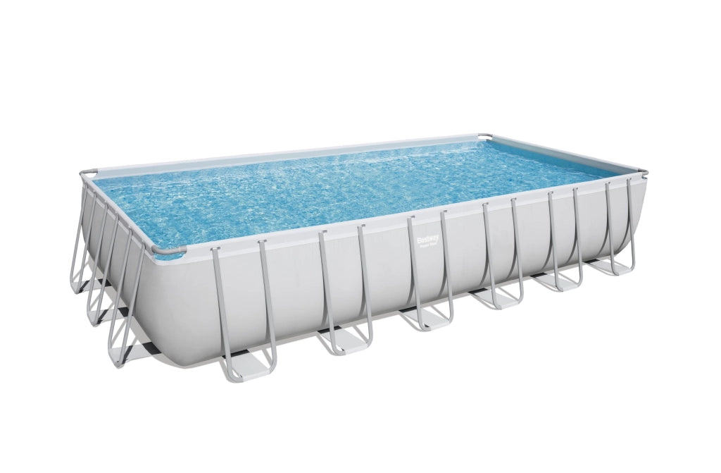 PISCINA POWER STEEL FRAME RETTANGOLARE 732X366X132, CAPACITÀ 30.045 LT.