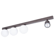 Plafoniera Tavira bronzo 80 cm 4 luci G9/GU10 Sigma