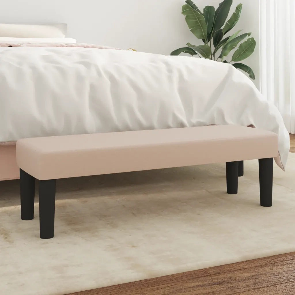 Panca Cappuccino 100x30x30 cm in Similpelle CFW6720465