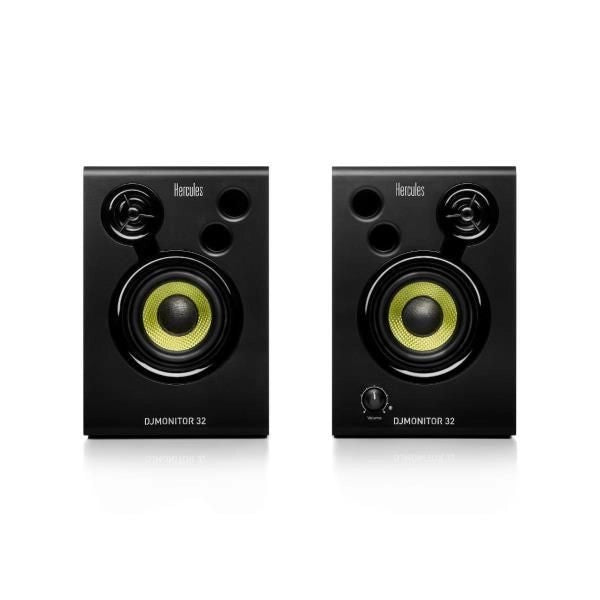 Coppia casse monitor hercules 4780885 djmonitor 32 black