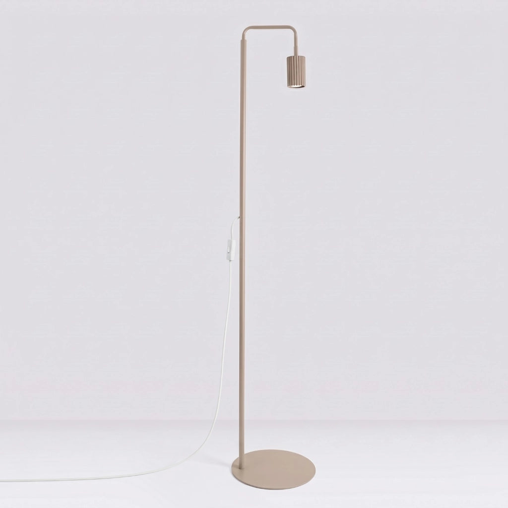 Lampada da terra KARBON 1 tortora