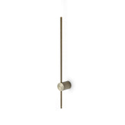 Lampada Da Parete Collezione ESSENCE LED 12W Luce Naturale Ottone Ideal Lux