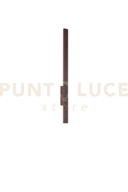 APPLIQUE LED HERCULES CORTEN IN ALLUMINIO E DIFFUSORE IN PC 23W 3500LM CCT 2700-3300-4000K IP65 60X55X1000MM