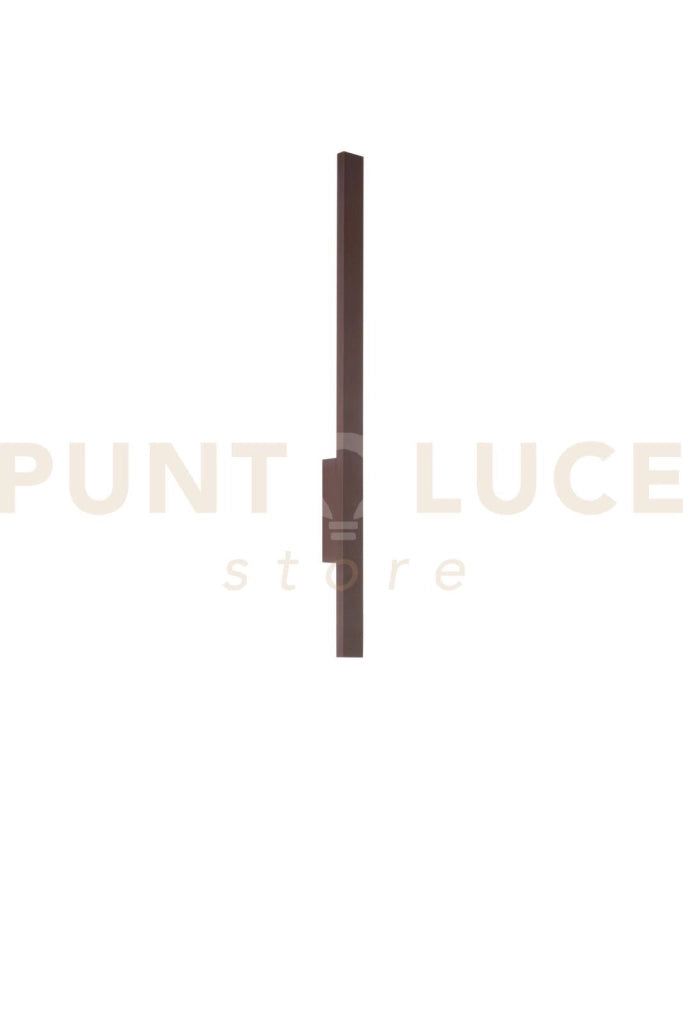 APPLIQUE LED HERCULES CORTEN IN ALLUMINIO E DIFFUSORE IN PC 23W 3500LM CCT 2700-3300-4000K IP65 60X55X1000MM