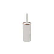 Porta scopino bagno in plastica bianca design moderno Linea London Feridras