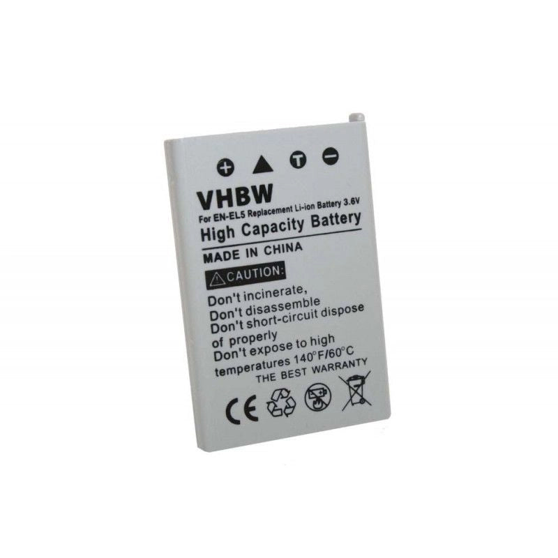 Batteria Fotocamera per Nikon EN-EL5 3,6V 1100 mAh