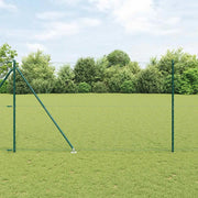 Palo della recinzione Verde 25 x 1,6 m (maglia 50 mm)