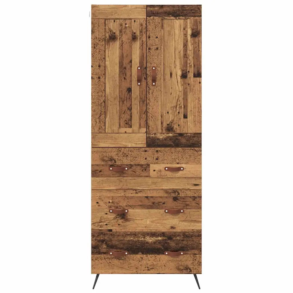 Credenza Legno vecchio 69,5 x 34 x 180 cm Legno multistrato 3415800