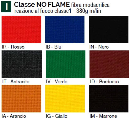 Divano direzionale ignifugo da ufficio a tre posti