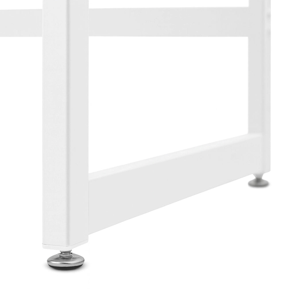 Otari - Scrivania in stile industrial oak con cassetto e vano a giorno, 110x50xH76 cm