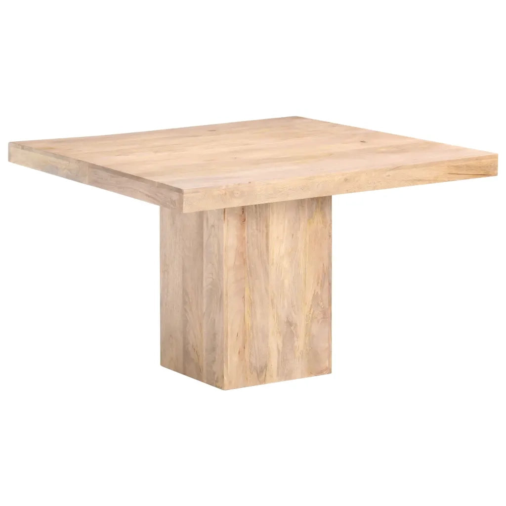 vidaXL Tavolo da Pranzo 120x120x77 cm in Legno Massello di Mango