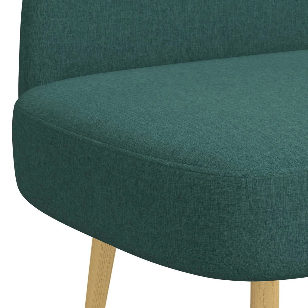 Panchina imbottita con schienale Verde scuro 110 x 60 x 76 cm 42040761
