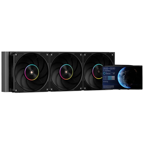 itek THERMORA 50B Processore Raffreddatore di liquidi tutto in uno 12 cm Nero
