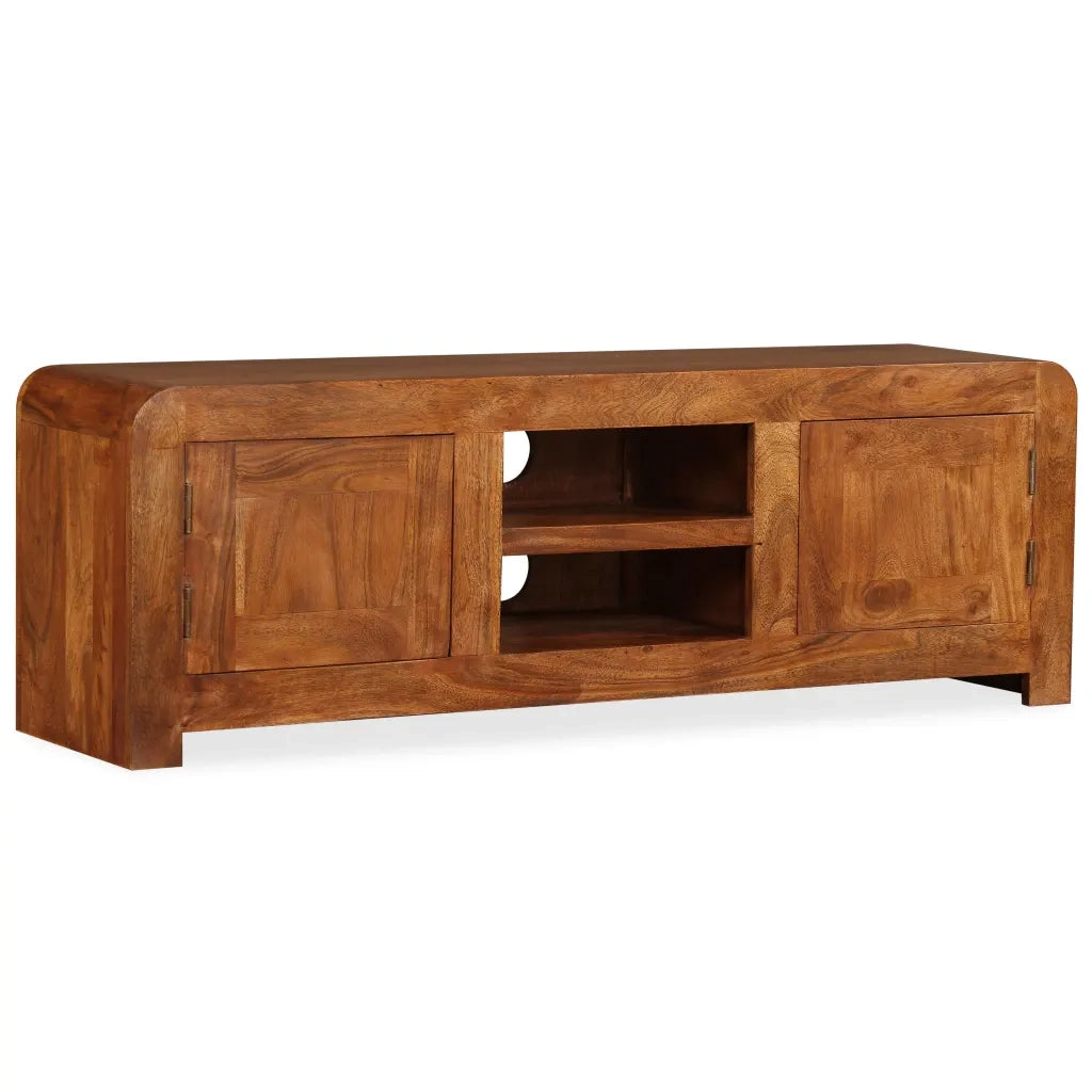 Mobile TV in Legno Massello con Finitura Miele 120x30x40 cm cod mxl 16173