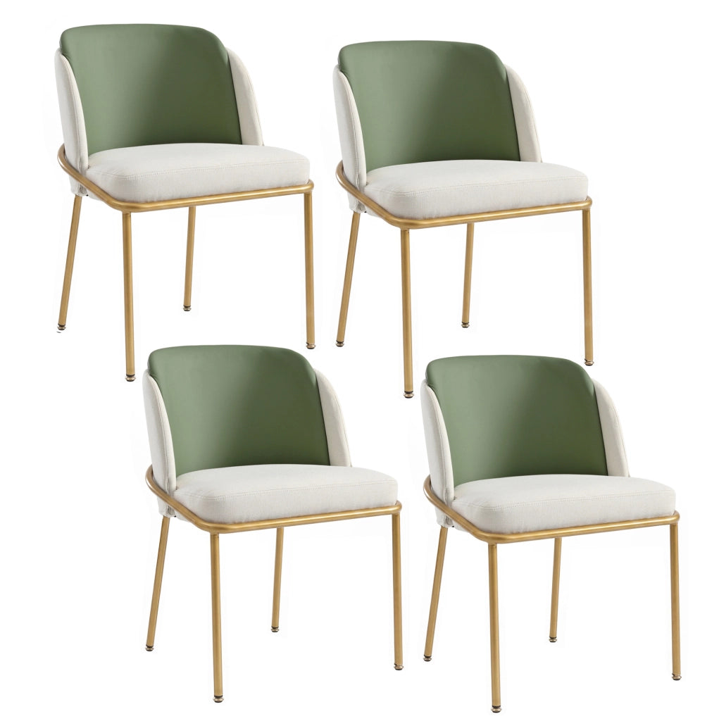 Sedia da pranzo 55x55x85 cm con design minimalista; piedini regolabili; in metallo e legno beige