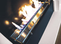 Camino a Bioetanolo da Pavimento 100x30x88 cm Karlsen Udine Bianco