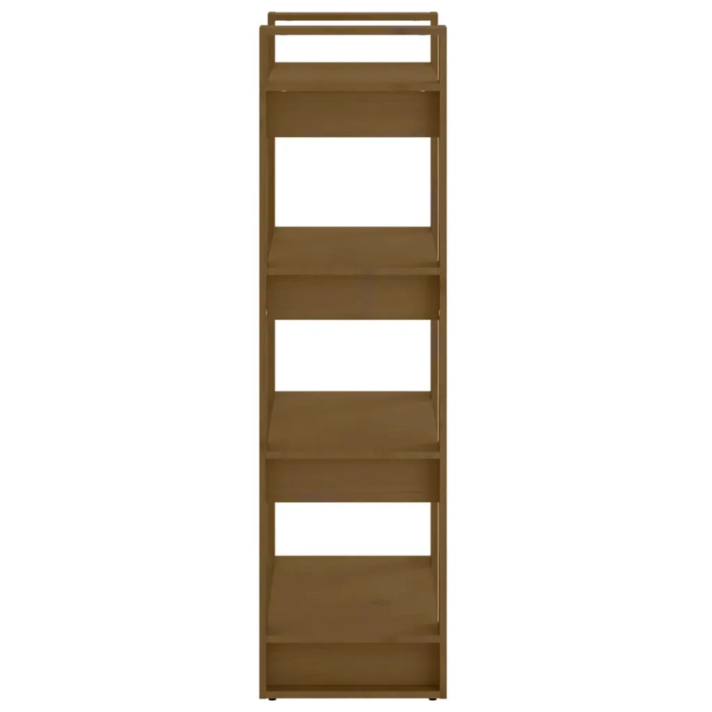 Libreria/Divisorio ambra 60x35x125 cm in Legno Massello 813887