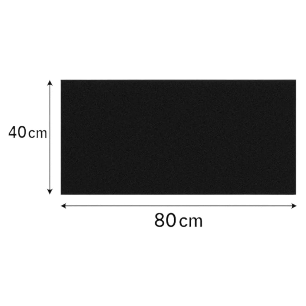 Filtro Universale Carboni Attivi per Cappa Cucina 40x80cm Ritagliabile Antiodore