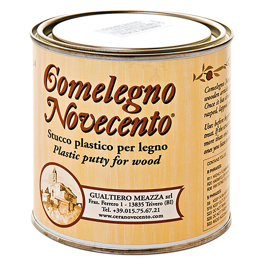 STUCCO MONOCOMPONENTE PER LEGNO Comelegno - ml. 750 noce chiaro  - NOVECENTO
