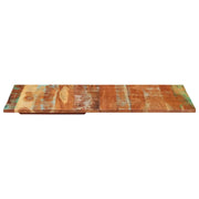vidaXL Piano Tavolo Rettangolare 60x140 cm 25-27 mm Legno di Recupero