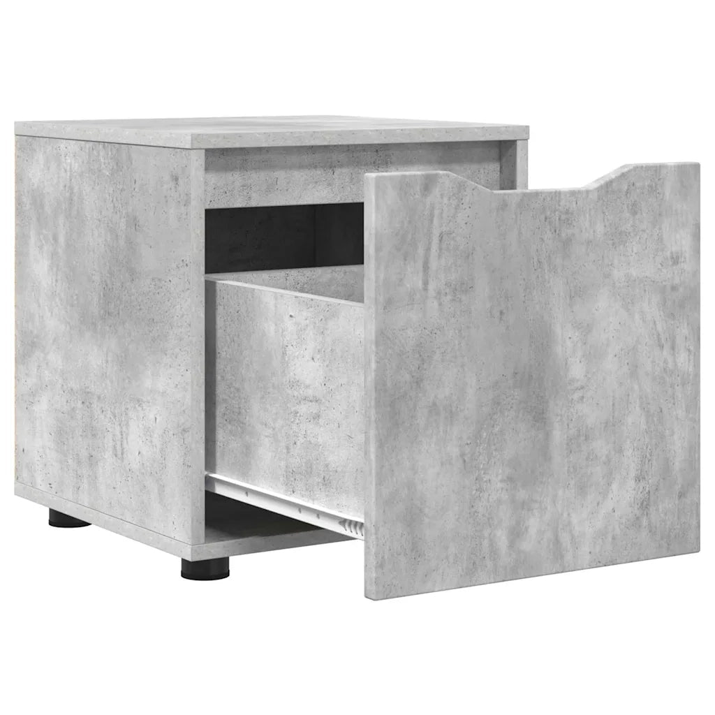 Mobile da Bagno Grigio cemento 40,5 x 40 x 44 cm