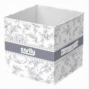 Trade Shop - Box Portatutto Scatola Salvaspazio Contenitore Organizer 31x31x31cm Fantasia 87312 -