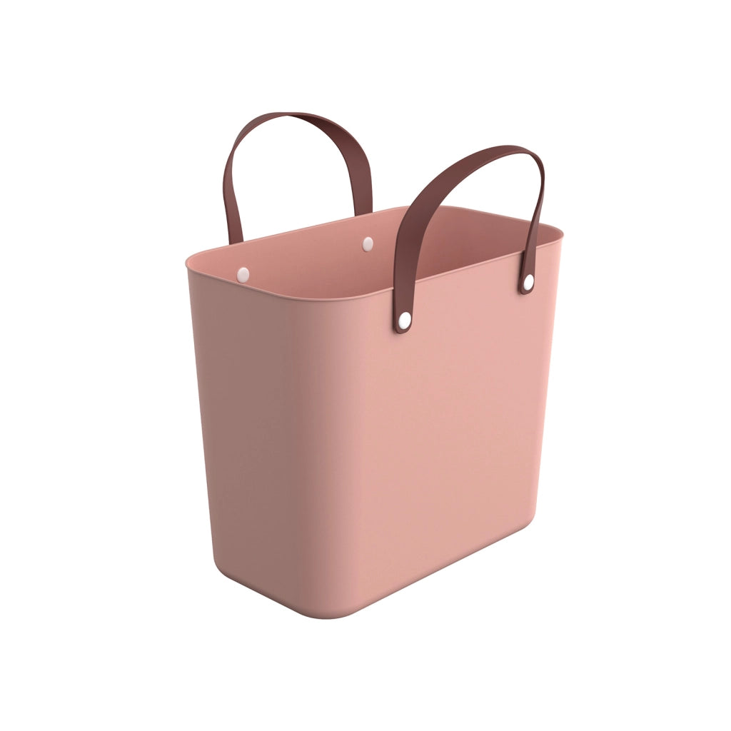 Multibag "Style" 25 l ALBULA -   Colore Meadow rossa/marrone - Rotho