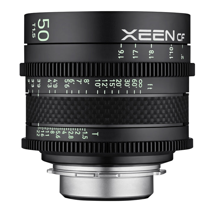 XEEN CF Cinema 50mm T1.5 Sony E full frame