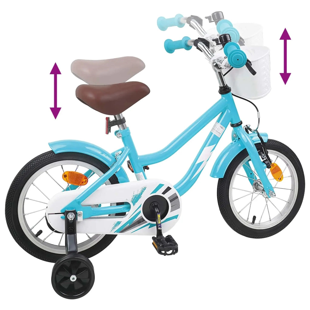 Bicicletta per Bambini 14 Pollici per bambini da 3 a 5 anni 42009578