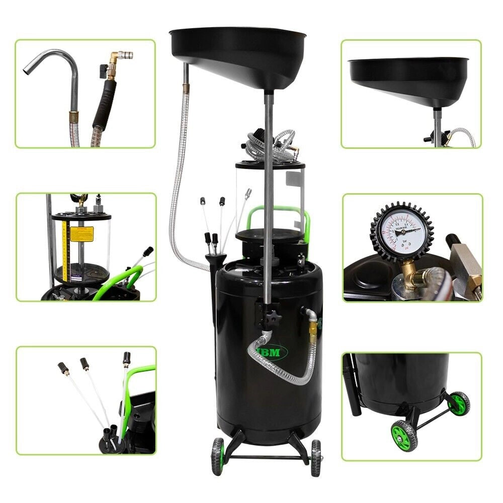 ASPIRATORE RECUPERATORE OLIO MOTORE JBM PROFESSIONALE SERIE 429 + 2 OMAGGI