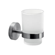 Portaspazzolini da muro in acciaio inox AISI 304 Gedy 5010 serie PROJECT Satinato