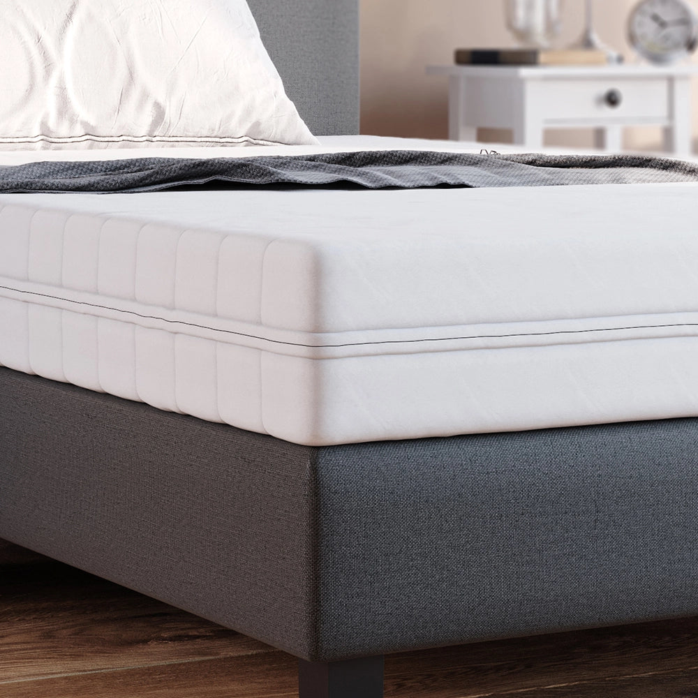 Vitalispa Materasso in schiuma fredda Bianco 140 x 200 cm H2 grado di durezza, 7 zone