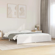Giroletto Bianco in Legno Massello 180x200 cm Super King 815060