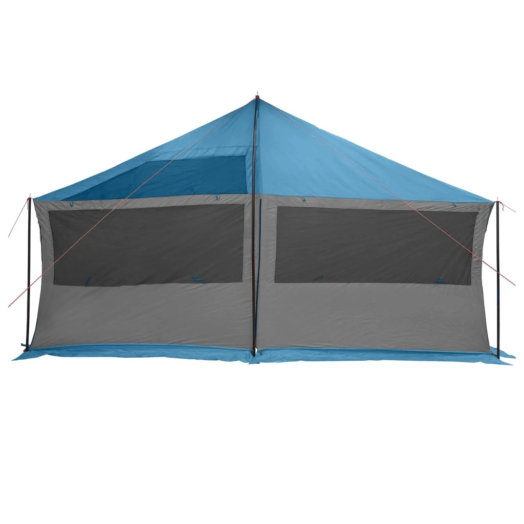 Tenda Familiare Blu 600 x 400 x 268 cm Poliestere e Acciaio 42028604