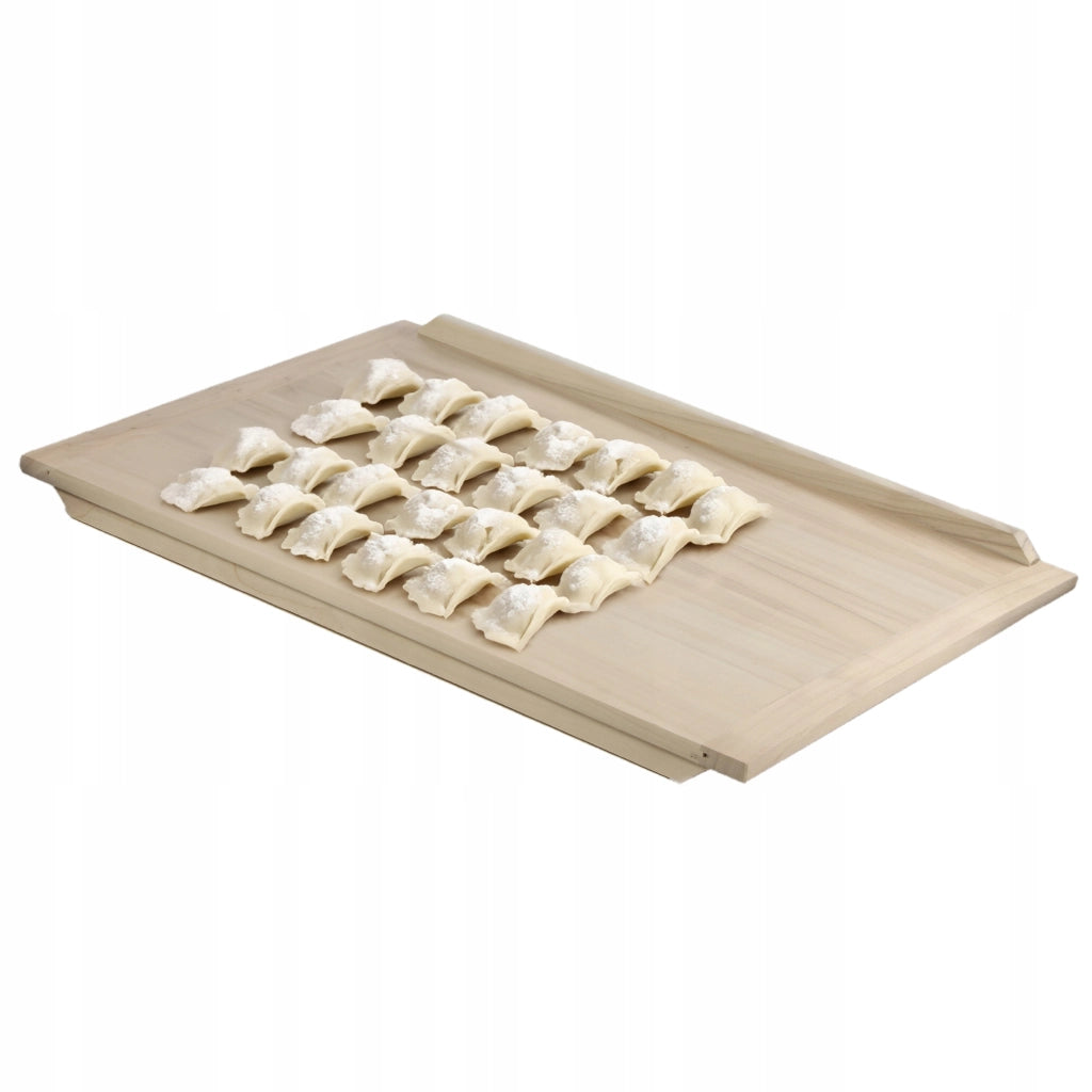 Tagliere da pasticceria grande in legno KADAX 80x60cm XXL monofacciale in legno massello per cucina
