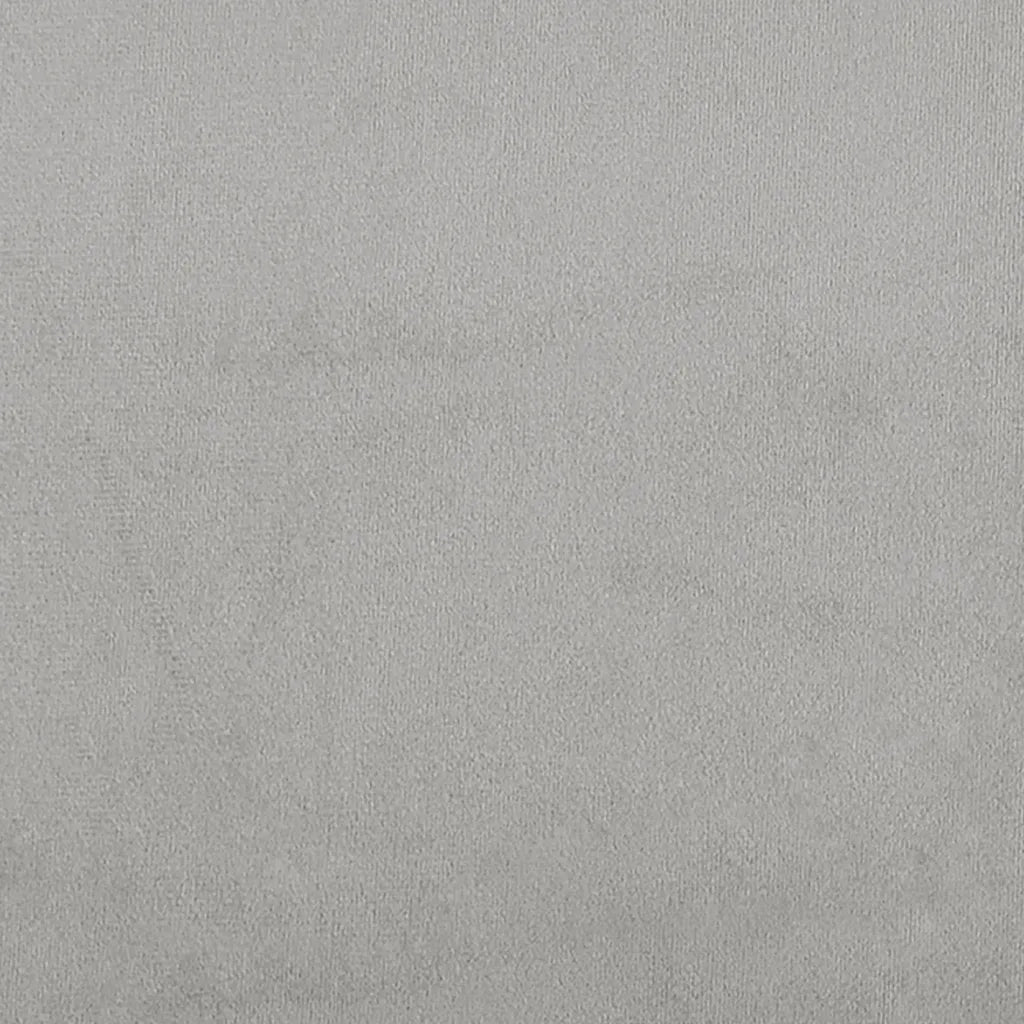 Divano a 2 Posti Grigio Chiaro 120 cm in Velluto 359519