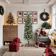 Albero di Natale artificiale con 300 LED Verde 180 cm