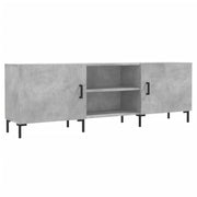 Mobile TV multimediale scaffale TV credenza mobile TV sala da pranzo soggiorno camera da letto 150 x 30 x 50 cm legno ingegnerizzato grigio 02_0025998