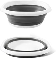 Wascio 27 litri - Wascio pieghevole per uso all'aperto - Emme di plastica spaziale - Ideale per cucina, campeggio e escursioni